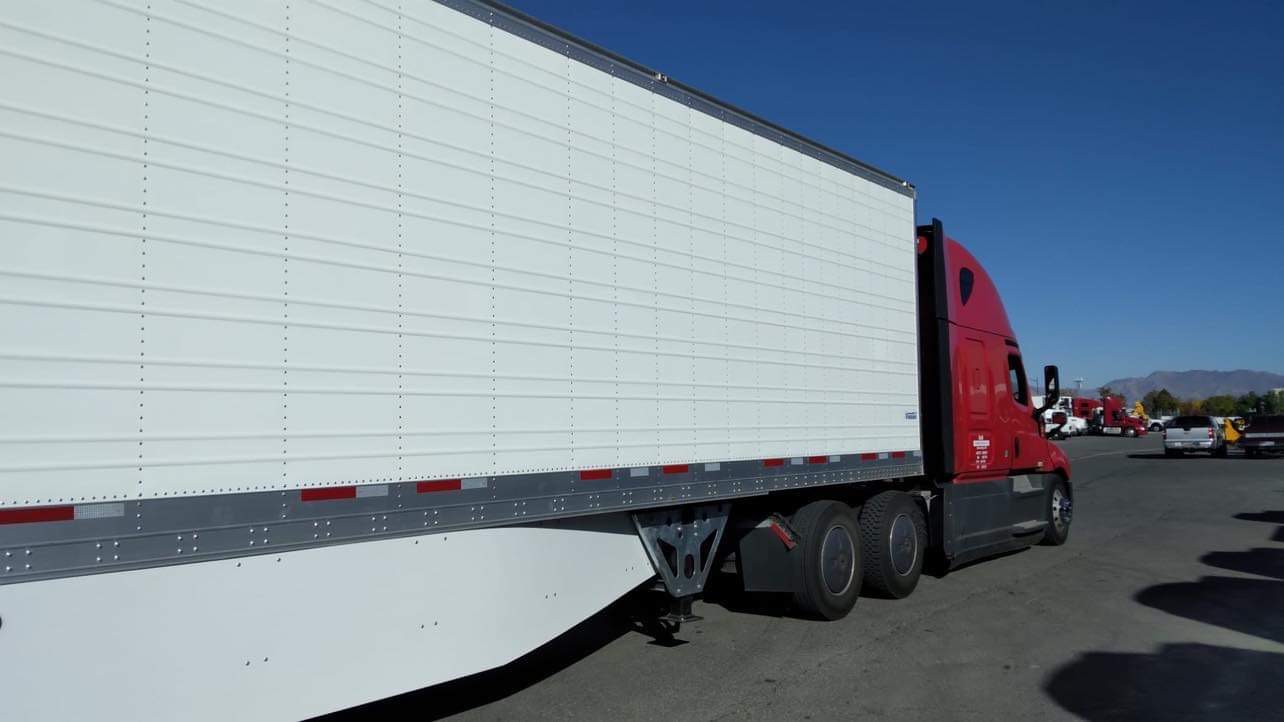 Truck at loading dock