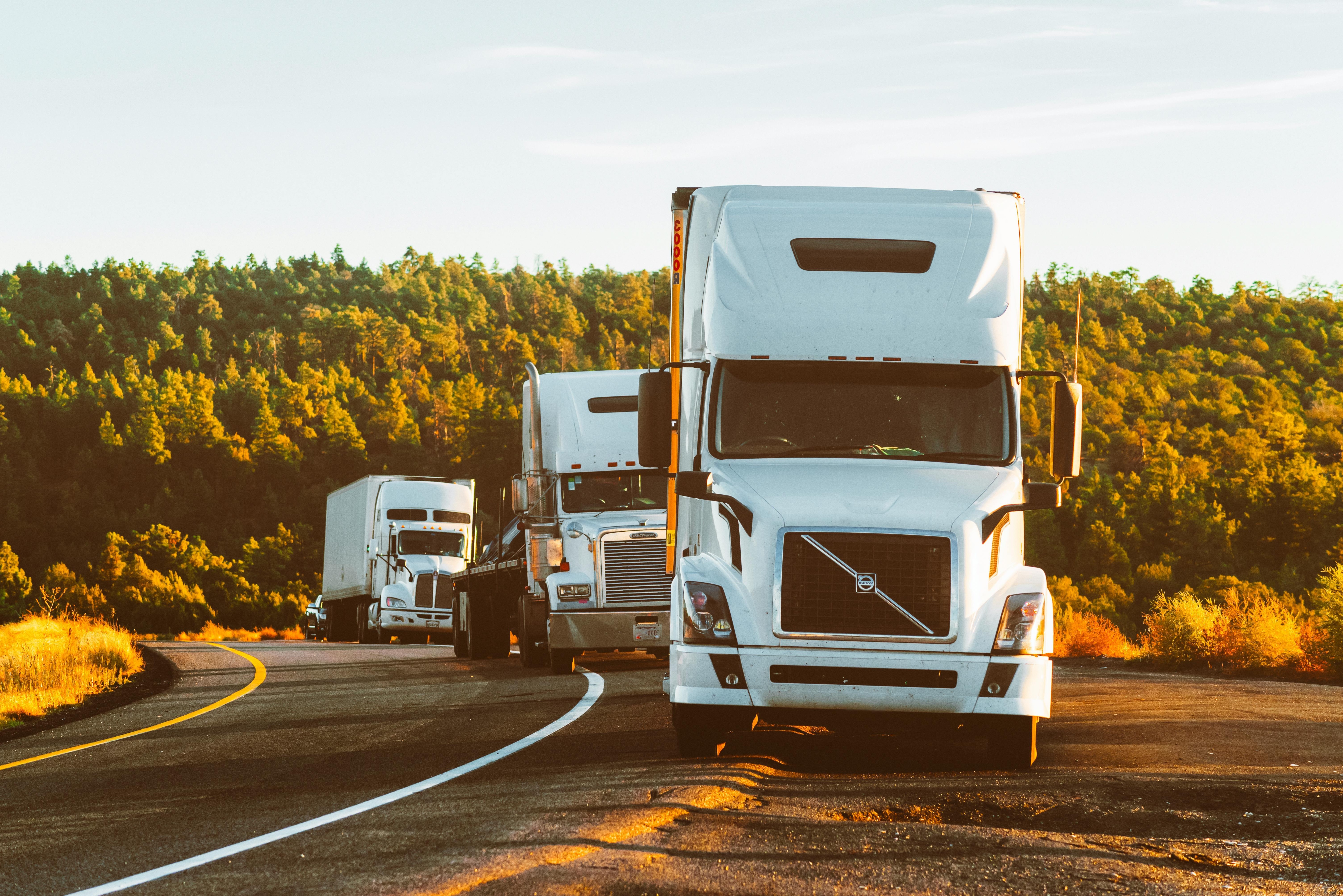 Modern truck fleet